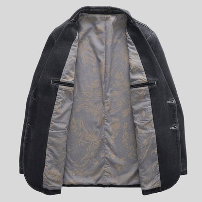 Blazer de algodão chique