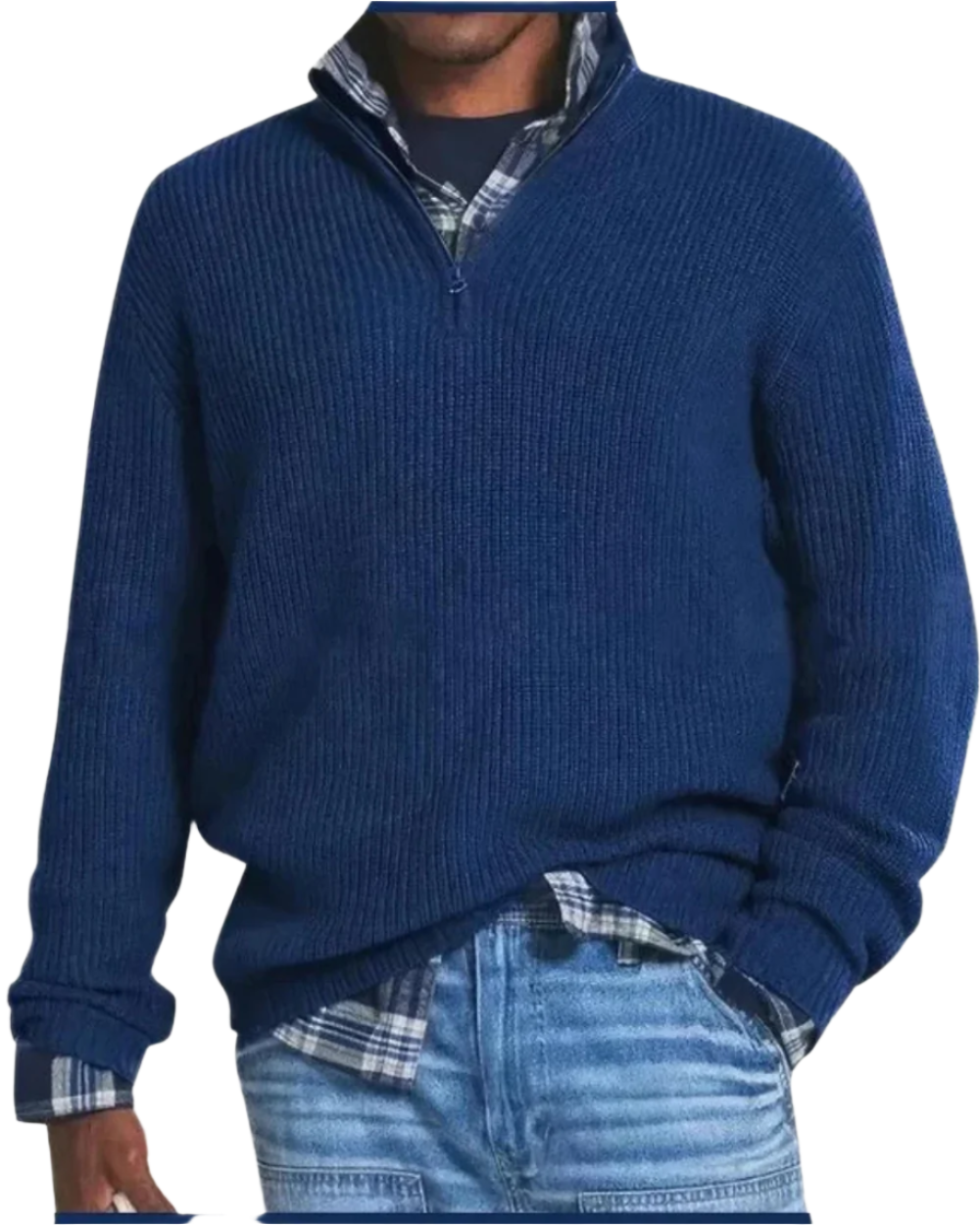 Camisola com fecho de correr Diego