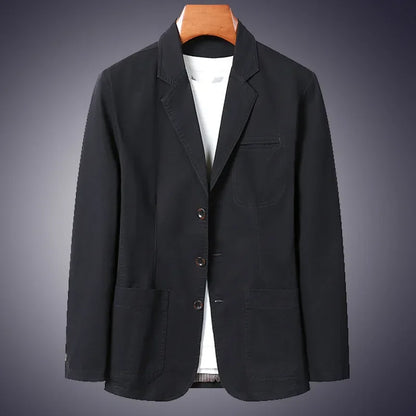 Blazer de algodão elegante