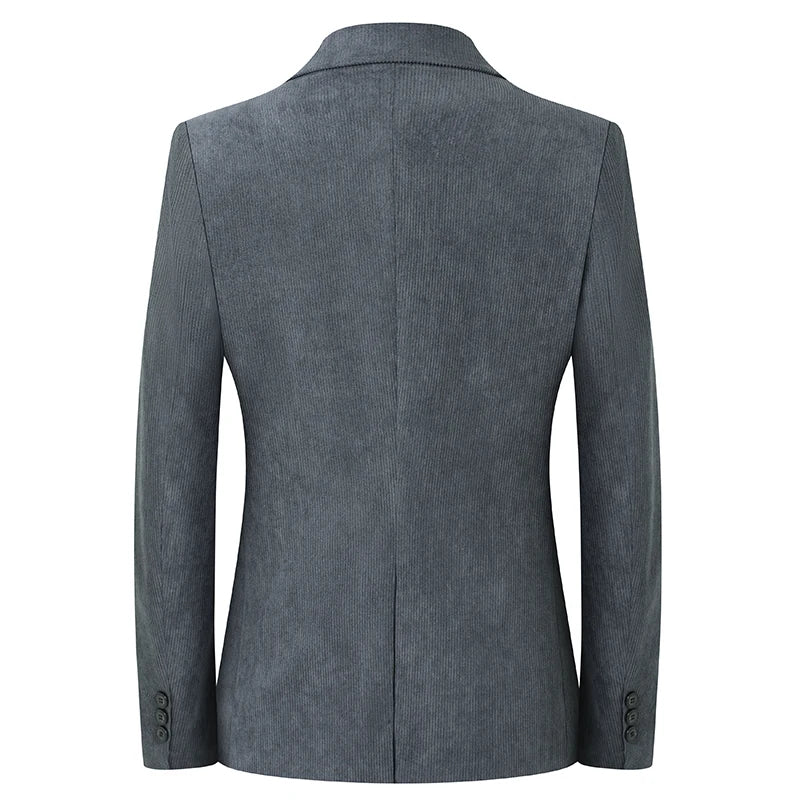 Blazer de bombazina elegante