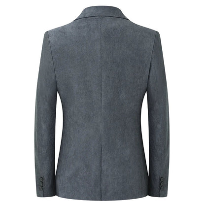 Blazer de bombazina elegante