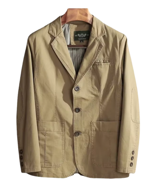 Blazer de algodão italiano