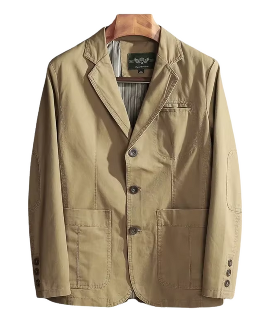 Blazer de algodão italiano