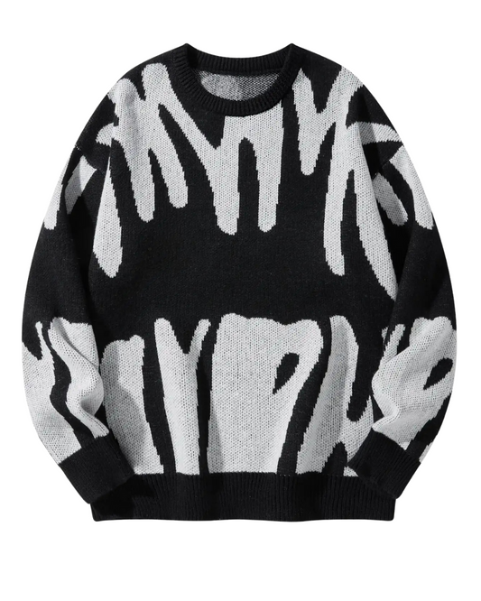 Camisola com padrão elegante