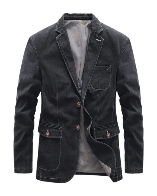 Blazer de algodão chique