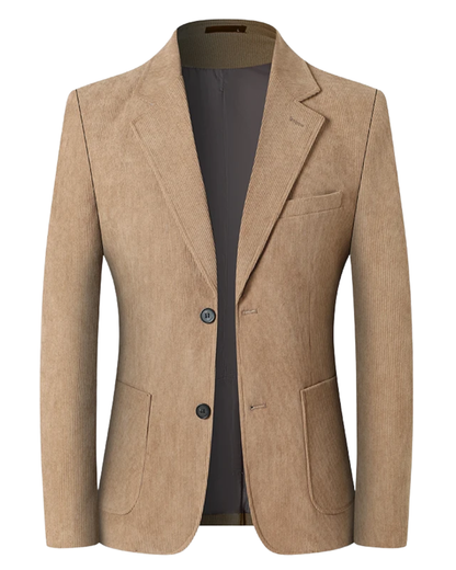 Blazer de bombazina elegante