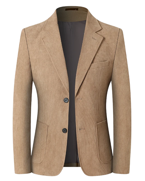 Blazer de bombazina elegante