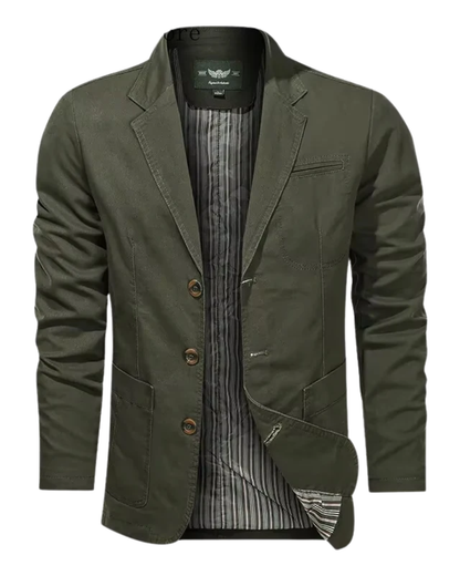 Blazer de algodão chique