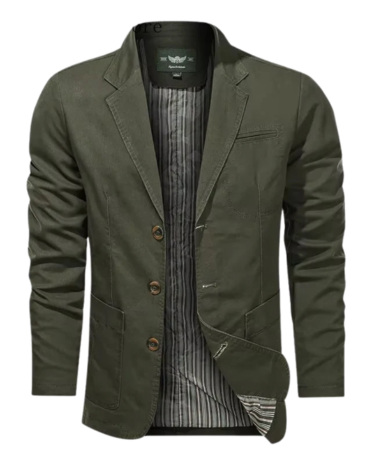 Blazer de algodão chique